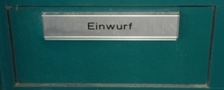 Einwurf Einwurf