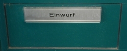 Einwurf