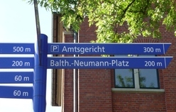 Hinweisschild Hinweisschild